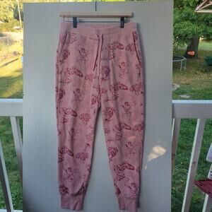 Marvel Comics‎ Graphic Avengers Heroes Pink Pajama Pants Women’s Size S